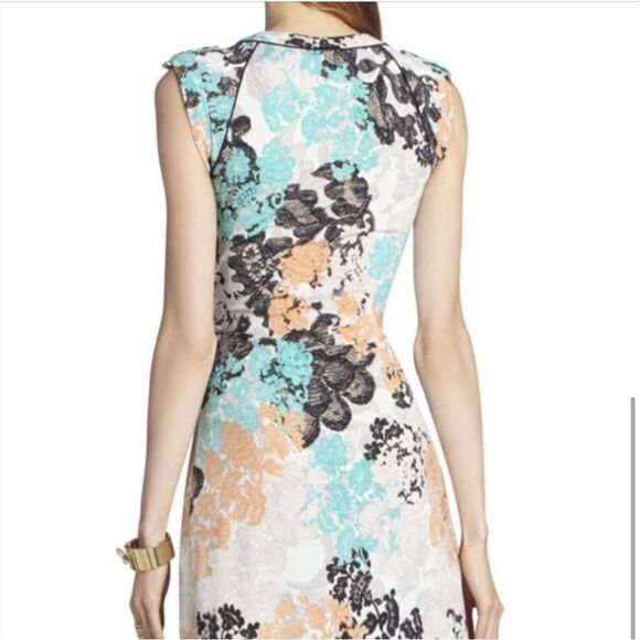 NEW! BCBGMAXAZRIA Floral Wrap Dres- NWOT- NEVER WORN - Picture 2 of 12